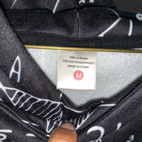 Math 3D Pullover Hoodie - Picture 2 of 3